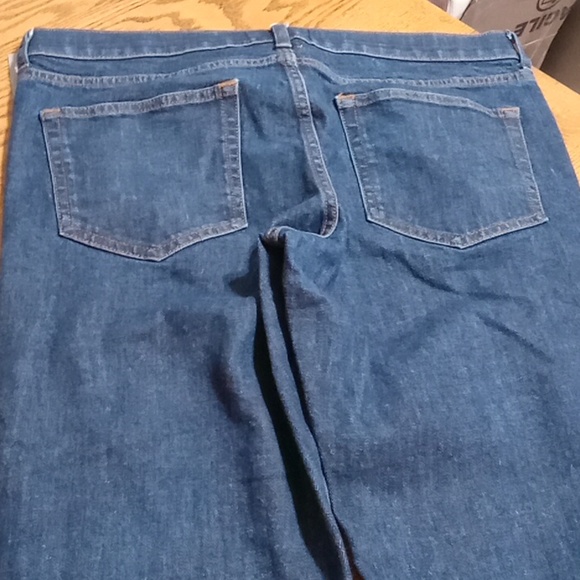 EVERLANE MEN'S Jeans DENIM Pants New Slim Organic    34 x 32 Blue Deep Indigo - Picture 3 of 8